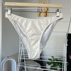 Victoria Secret White Swim Bottoms